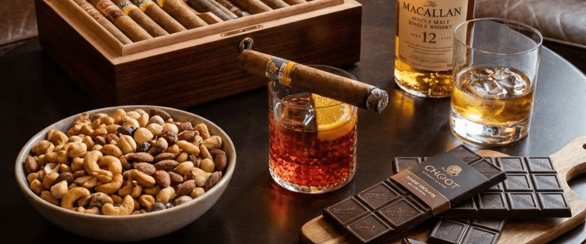 Cigar Pairing With Food: From Breakfast to Dessert